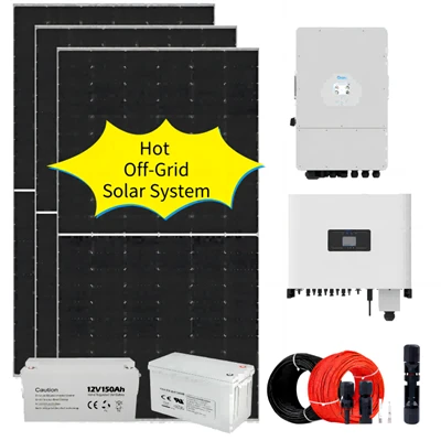 Compleet zonne-energiesysteem van 30 kW